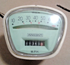 LAMBRETTA SERIES 3 BLUE FACE 70 MPH SPEEDO SPEEDOMETER IN USED CONDITION