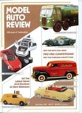 Model Auto Review Nov- Dec 93  77 Elva BMW TWR Jaguar Tyco Volvo Diecast model A