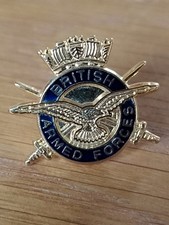British Arm Forces Lapel Pin