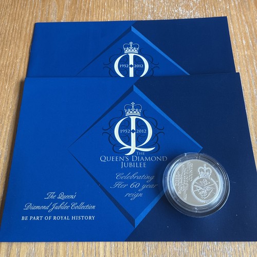 2012 silver proof - 2012, £5