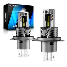 NOVSIGHT H4 HB2 9003 LED Headlight Bulbs Kit 6500K Bright White Hi-Lo Beam Xenon