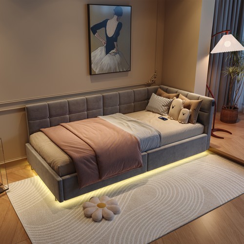 3ft daybed 90x190cm sofa - 3ft,