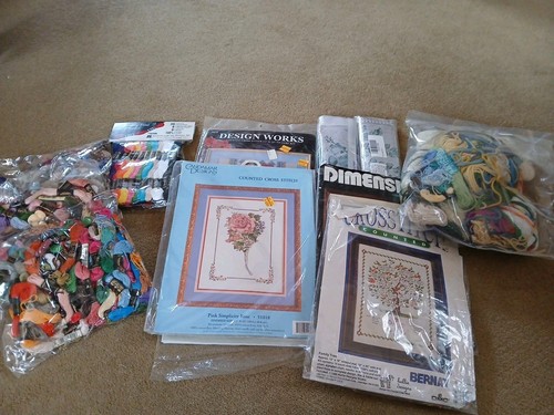 Bundle job lot cross stitch - cross,