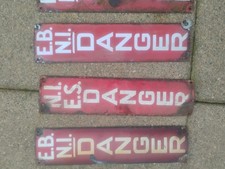 Old Electrical Enamel Sign