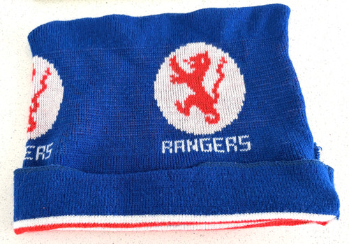 Vintage rangers rfc knit ski - rangers,