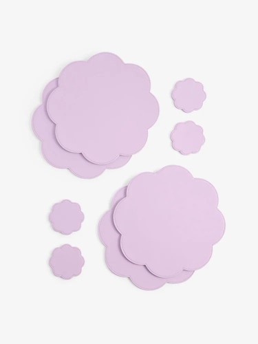 Next set lilac flower - set, of