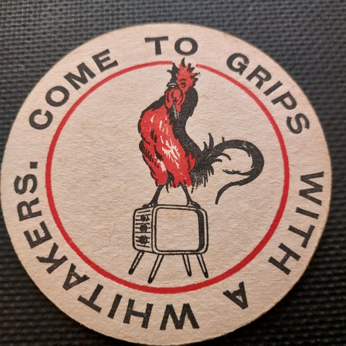 Whitakers beer mat - whitakers, uk