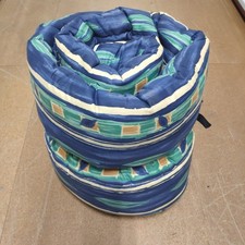 Dual Sleeping bag with 2 pillow cases and belt comfort down zipped camper bag la