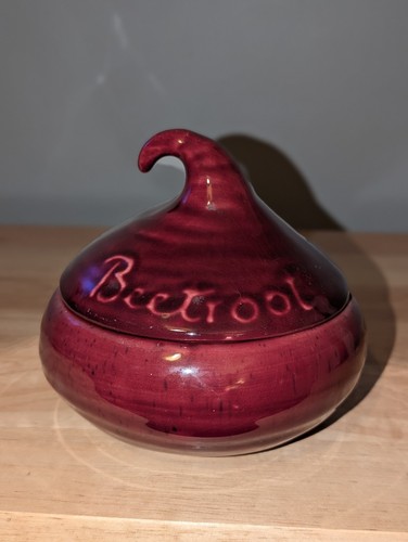 Vintage ceramic beetroot - ceramic,