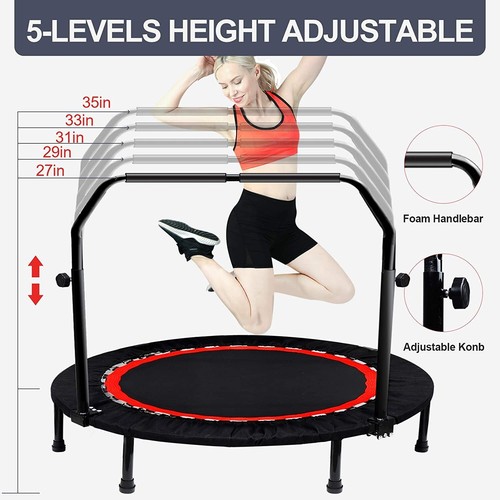 Round mini trampoline - round,