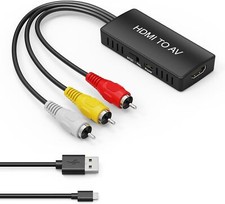 HDMI to RCA Converter, HDMI to