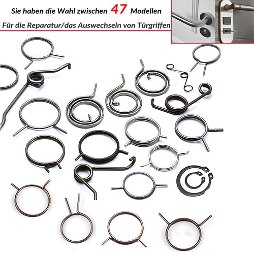 Replacement door handle spring - door,