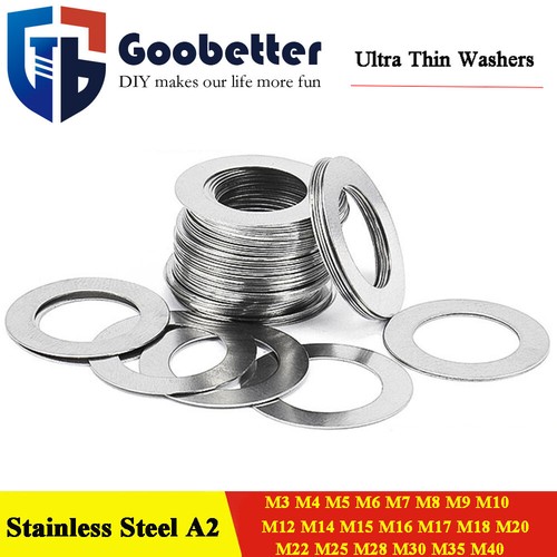Ultra thin washers - washers, shims
