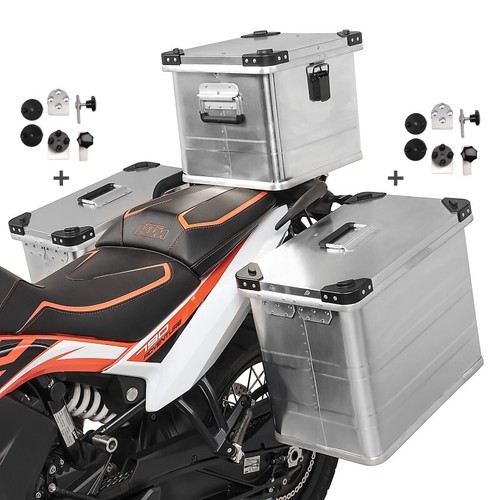 Alu panniers 34l - alu, topcase