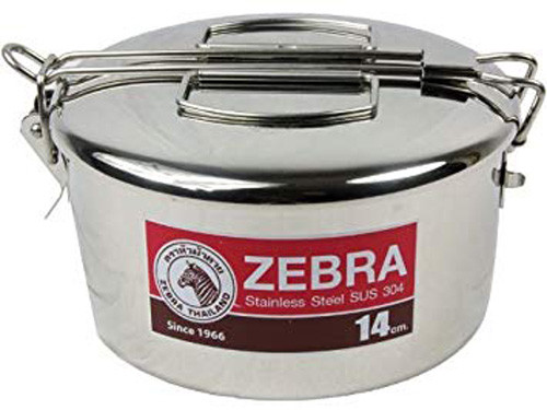 Zebra camping pot stainless - camping,