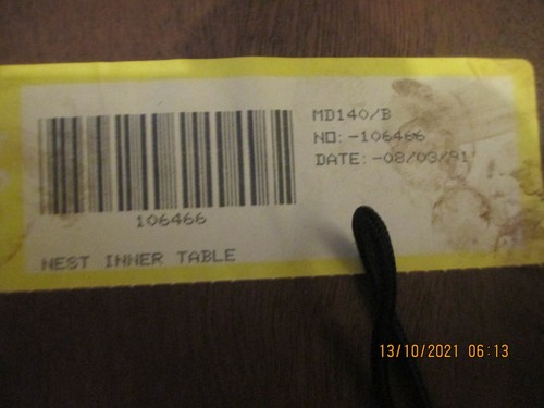 Plan md140b inner - g, table