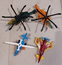 Hot Wheels Helicopter Bundle-Air Grabber, Sky Shredder,Poison Arrow + Sky Knife