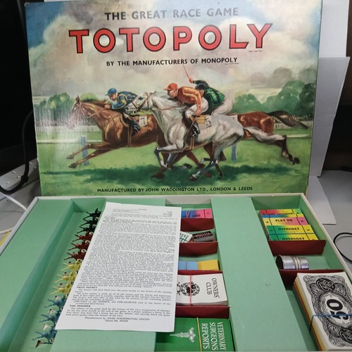 Totopoly the great race board - totopoly,