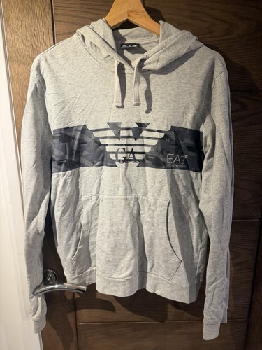 Armani ea7 grey hoodie size - ea7,