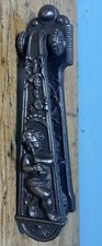 KJS3219 Antique Cast Iron A Kenrick No 429 Door Knocker Diamond Registration
