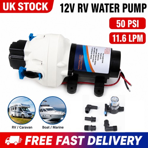 12v flojet water pump 30psi - 12v,