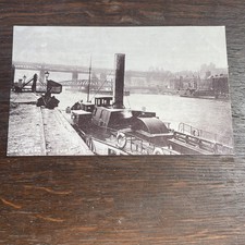 Newcastle Tyne Ferry & High Level Bridge postcard Original