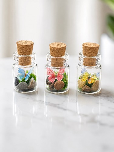 Doll house miniature butterfly
