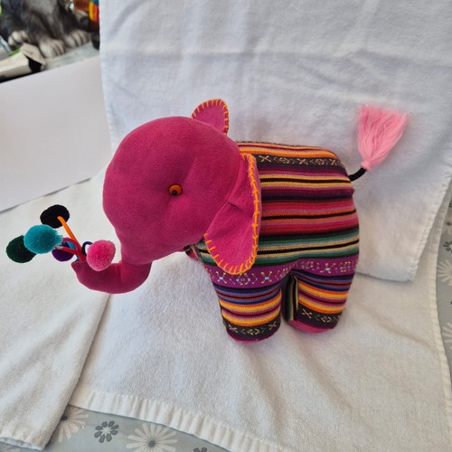Hand made elephant vibrant - hand,