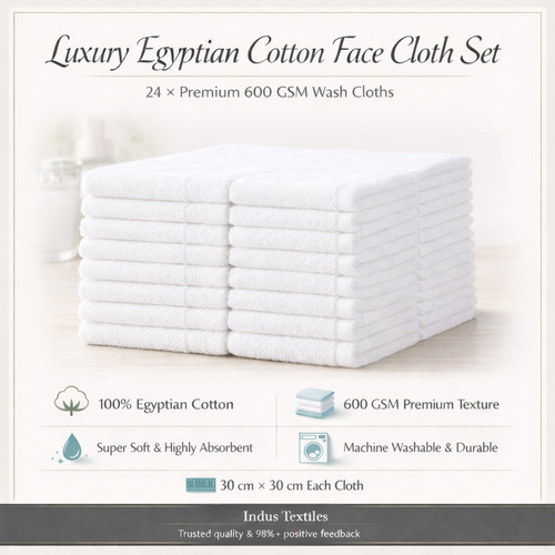 24x luxury egyptian cotton - 24x,