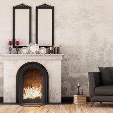 Black Fire Guard For