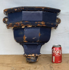 Large 15" Victorian Reclaimed Cast Iron Rain Hopper or Garden Planter #1