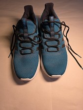 Adidas Neo Blue Knit Trainers