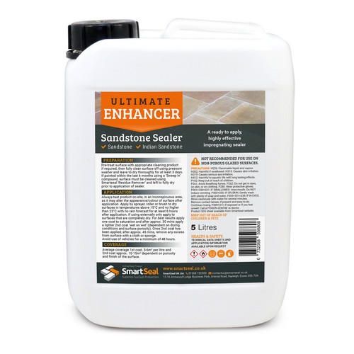 Sandstone wet look - look, sealer