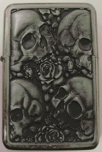 Skulls design star petrol - star,