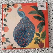 Happy Birthday 3d Peacock Card