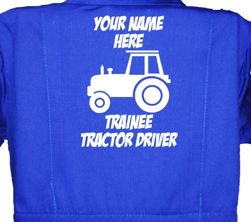 Personalised trainee tractor - personalised,