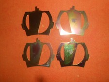 AUSTIN HEALEY SPRITE (1963-71) BRAKE PAD ANTI-SQUEAL SHIMS x4