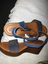 Mantaray Nubuck  Eva Wedge