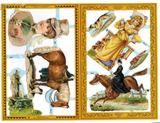 Mamelok Embossed Die Cut Scrap