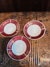 3 X Elizabethan Burgund