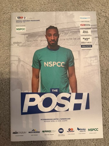 Peterborough sunderland - peterborough,