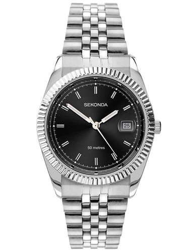 Sekonda stainless steel black - sekonda,