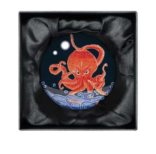 Octopus curtain design - v&a,