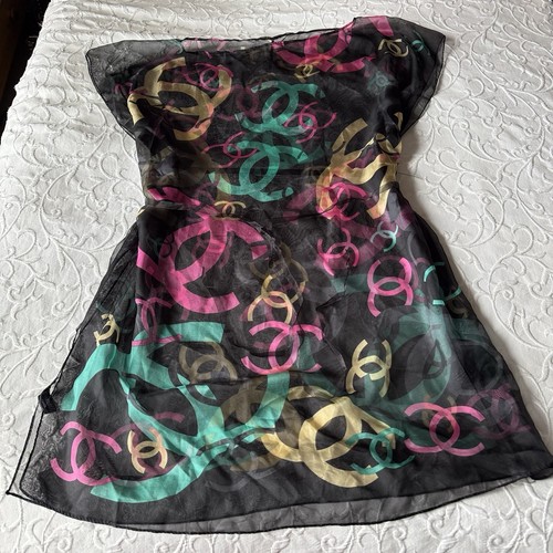 Chanel 100 silk - 100%, print
