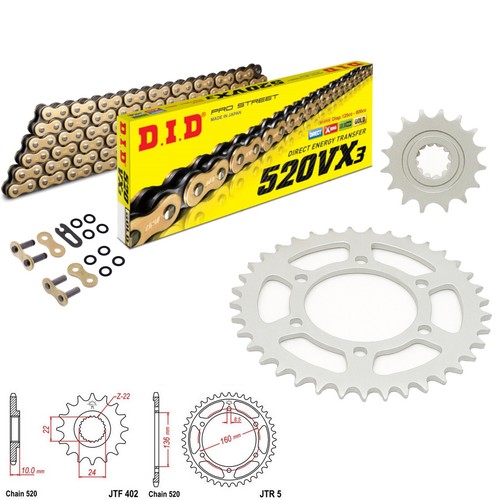 G650 chain and sprocket - g650,