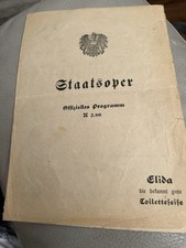 Staatsoper  Vienna December