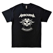 X-Large (42"-44") Unisex T-Shirt Airbourne Boneshaker Logo Official