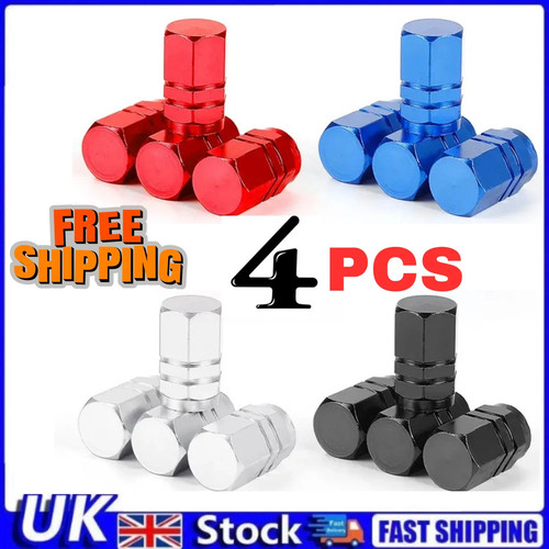 Tyre valve dust caps - x, hex