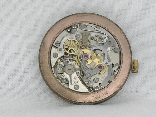 Vintage lemania 1270 nickel - lemania, 17