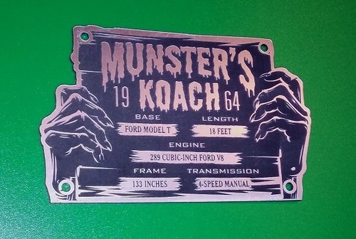 Custom munsters koach serial - koach,